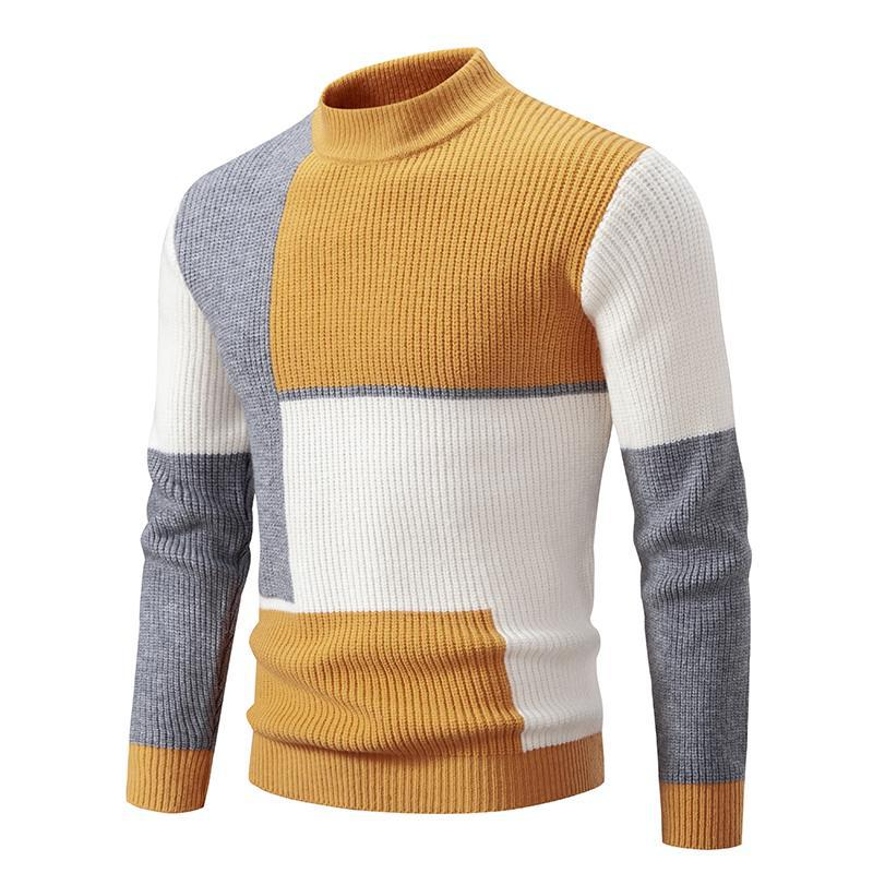 ItaLuxe - Maglione Uomo collo alto