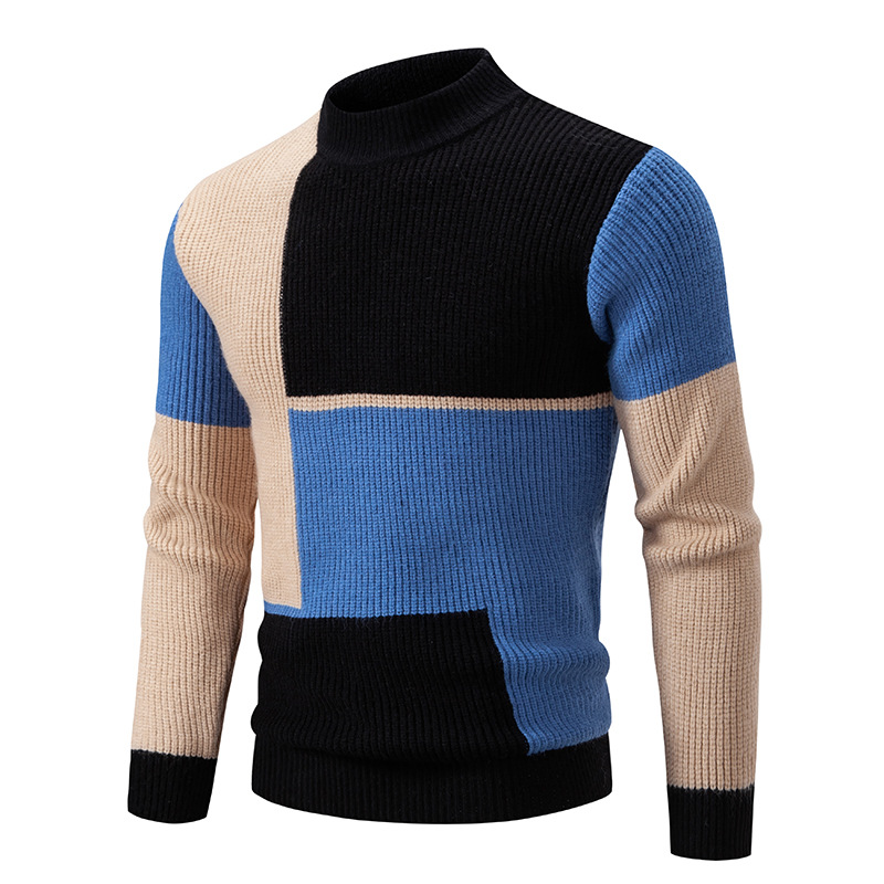 ItaLuxe - Maglione Uomo collo alto