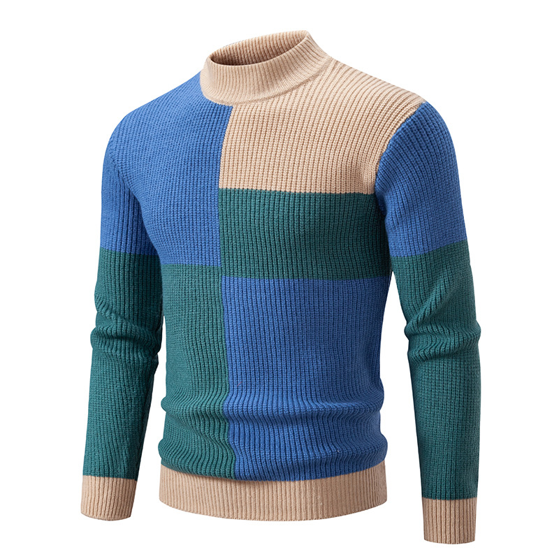 ItaLuxe - Maglione Uomo collo alto